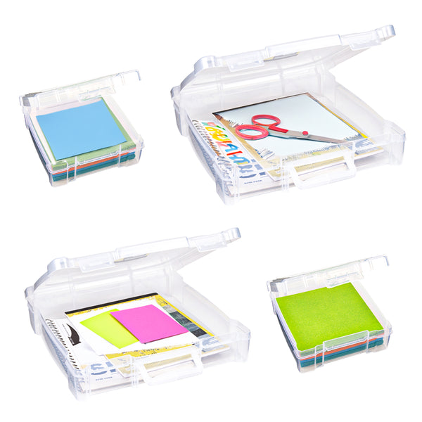 4Pc Bundled Storage Solution 12 x 12 and 6 x 6 Boxes