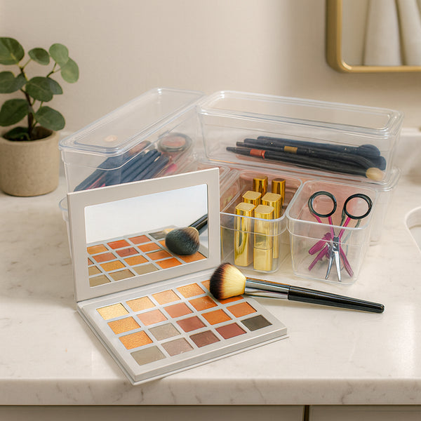 Mixed Drawer Organizer Set (4 long and 4 short bins)