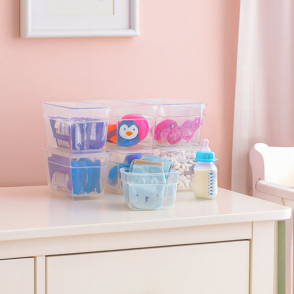 Mixed Drawer Organizer Set (4 long and 4 short bins)