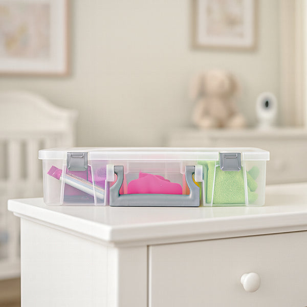 Divided Square Stackable Bin