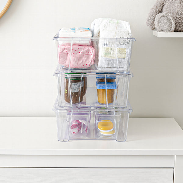 Stackable Storage Solution (3 pack of bins)
